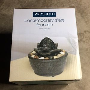 wayland square lily fountain